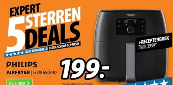 Expert Philips Airfryer XXL | HD9650/90 aanbieding