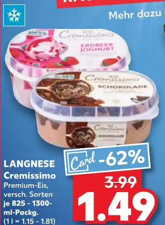 Kaufland DE LANGNESE Cremissimo aanbieding