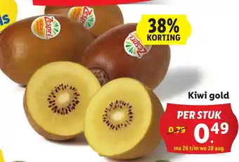 Lidl Kiwi gold aanbieding