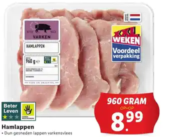 Lidl Hamlappen aanbieding