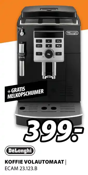 Expert DeLonghi Koffie volautomaat | ECAM 23.123.B aanbieding