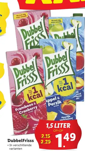Lidl Dubbelfrisss aanbieding