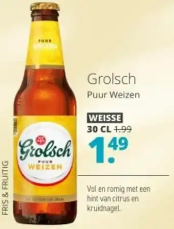 Mitra Grolsch Puur Weizen aanbieding