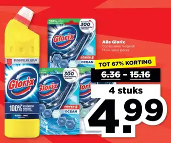 PLUS Alle Glorix aanbieding