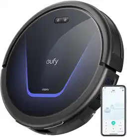 Amazon eufy G50 Robotstofzuiger, met 4.000 Pa Krachtige Zuigkracht, Dynamische Navigatie en Pro-ontwarrende kam, Rolborstel voor Haa aanbieding