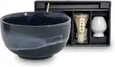 Bol.com Japanse Matcha thee set Amai - Matcha drinken zoals het hoort - Cadeau tip 2024! - ✓Kom ✓Matcha borstel ✓Matcha houder ✓Match aanbieding