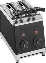 Bol.com Milan Toast 2 tangs - Tosti ijzer - Zwart aanbieding