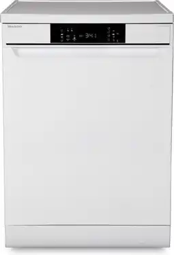 Bol.com Sharp QWNA1DF45EWEU-vrijstaande vaatwasser-60cm-besteklade + topsproeier-wit aanbieding