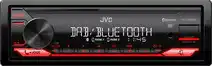 Bol.com JVC KD-X282BT Autoradio - Rood aanbieding
