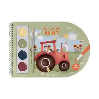 Babypark Little Dutch Little Farm Verfboek aanbieding
