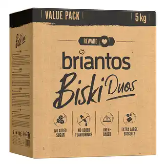 Zooplus Voordeelpakket Briantos Biski 5 kg - Duos (2 х 5 kg) aanbieding