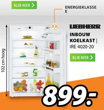 Expert Liebherr Inbouw Koelkast | IRE 4020-20 aanbieding