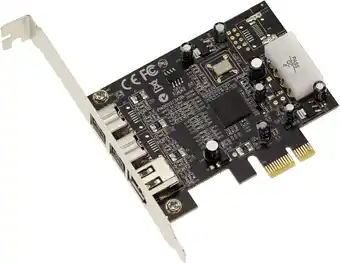 Amazon KALEA-INFORMATIQUE PCI Express PCIe x1 Firewire 800 en 400 IEEE1394A en IEEE1394B 2+1 controllerkaart met TI XIO2213BZAY chip aanbieding