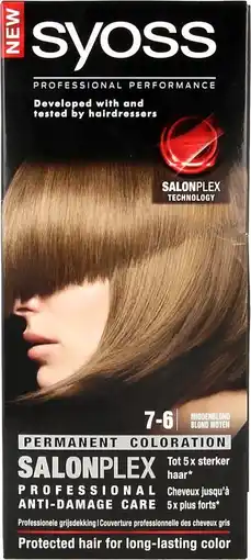 Bol.com SYOSS Color baseline 7-6 Middenblond - 1 stuk aanbieding