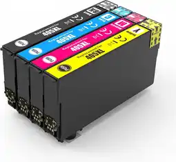 Bol.com Inktcartridge Geschikt voor Epson 405 / 405XL - Multipack van 4 aanbieding