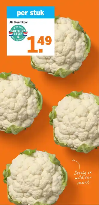 Albert Heijn Bloemkool aanbieding
