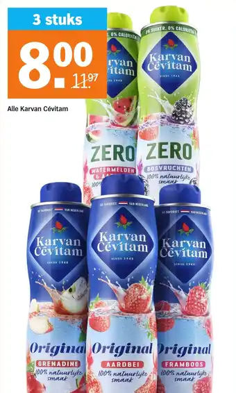 Albert Heijn Alle karvan cevitam aanbieding