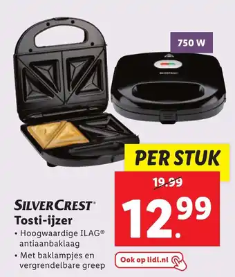 Lidl SILVERCREST Tosti-ijzer aanbieding