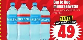 Dirk Bar le duc mineraalwater aanbieding