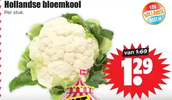Dirk Hollandse bloemkool aanbieding
