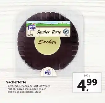 Lidl Sachertorte aanbieding