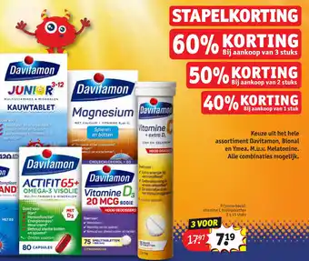 Kruidvat Davitamon aanbieding