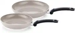 Amazon Fissler Ceratal Classic pannenset/2-delig, aluminium pan, keramisch gecoat (24 + 28 cm) Keramische koekenpan met antiaanbakla aanbieding