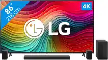 Coolblue LG 86NANO81T6A (2024) + Soundbar aanbieding