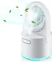 Bol.com Draadloze Vernevelingsventilator - Verkoelend en Oplaadbaar met Waternevel aanbieding