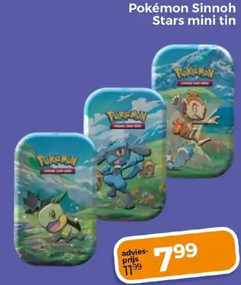 Trekpleister Pokémon Sinnoh Stars mini tin aanbieding