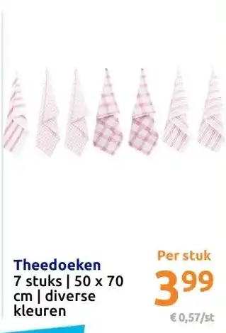 Action Theedoeken aanbieding