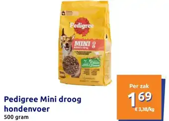 Action Pedigree Mini droog hondenvoer aanbieding