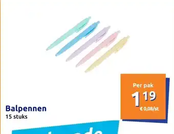 Action Balpennen aanbieding