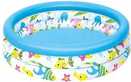 Bol.com Zwembad 102 x 25 cm - 3 Rings Ocean Life aanbieding