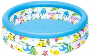 Bol.com Zwembad 102 x 25 cm - 3 Rings Ocean Life aanbieding