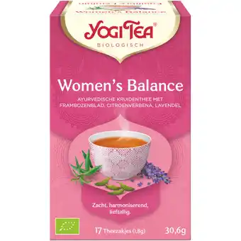 Albert Heijn Yogi Tea Womens balance aanbieding