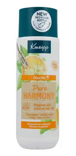 De Online Drogist Kneipp Douchegel Pure Harmony Oranje Lindebloesem aanbieding