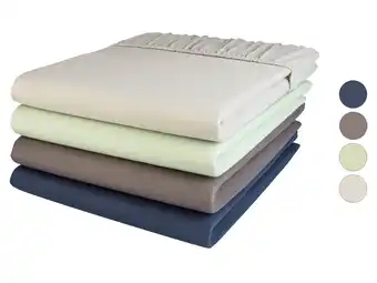 Lidl LIVARNO home Jersey hoeslaken 180-200 x 200 cm aanbieding