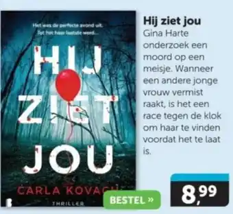 Boekenvoordeel Hij ziet jou aanbieding