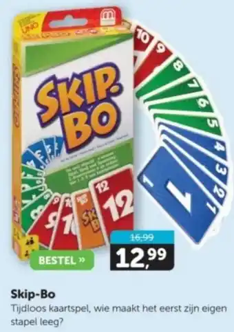 Boekenvoordeel Skip-Bo aanbieding