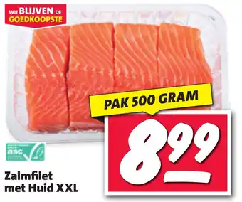 Nettorama Zalmfilet met huid xxl aanbieding