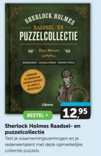 Boekenvoordeel Sherlock Holmes Raadsel en puzzelcollectie aanbieding