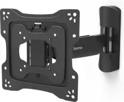 Bol.com Hama TV Muurbeugel voor 19-48 inch televisies en monitoren - Tot 20kg draagvermogen - Anti-diefstal - VESA tot 200x200 - Zwar aanbieding