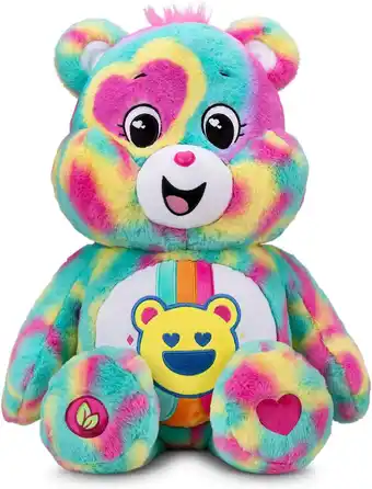 Amazon Care Bears Good Vibes-beer - 60cm, Jumbo Pluche, verzamelbaar en extra knuffelbare teddybeer, zachte knuffel voor kinderen, g aanbieding