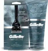 Wehkamp Gillette Intimate Intimate set - scheermes + 2 scheermesjes + 2-In-1 scheercrème en reiniger (voor intieme zone) aanbieding