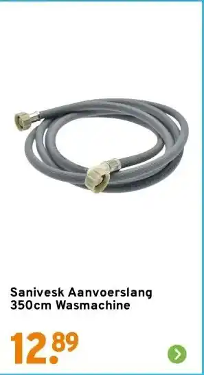 GAMMA Sanivesk Aanvoerslang 350cm Wasmachine aanbieding