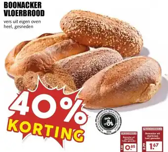 MCD Supermarkt BOONACKER VLOERBROOD aanbieding