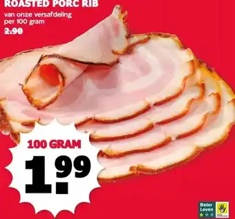 MCD Supermarkt ROASTED PORC RIB aanbieding