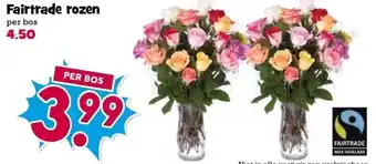 Boon`s Markt Fairtrade rozen aanbieding
