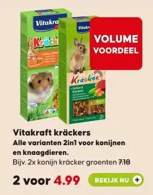 Pets Place Vitakraft kräckers aanbieding